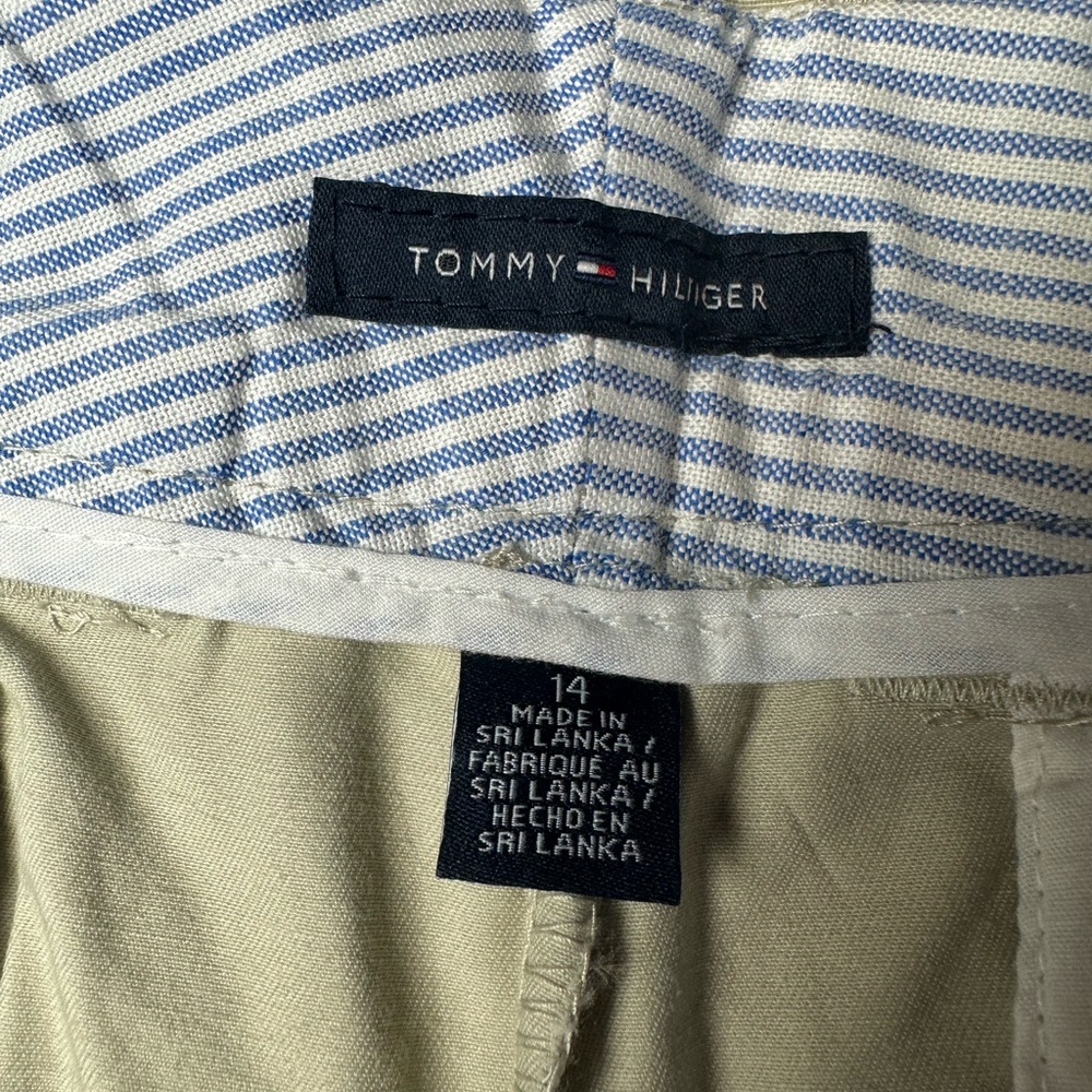 Tommy Hilfiger Womens 14 Hollywood Shorts Tan Beige Chino NWT Summer Casual - Picture 3 of 9